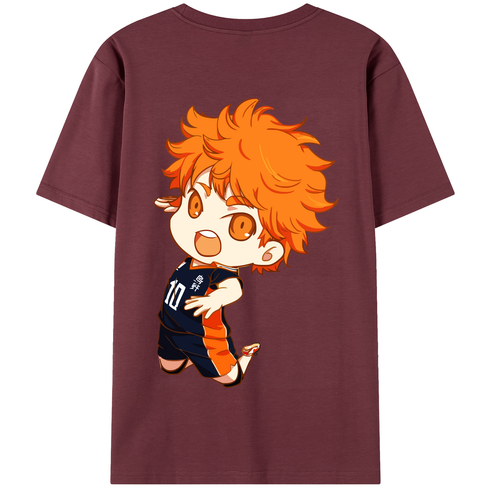 （画像用） ハイキュー!! Haikyu!! 綿100％半袖Tシャツ（背面プリント）